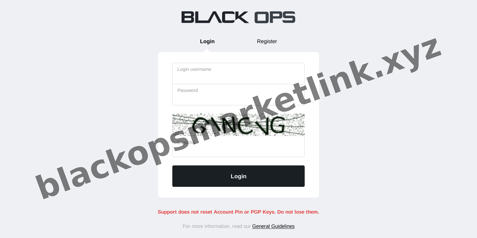User Login Interface